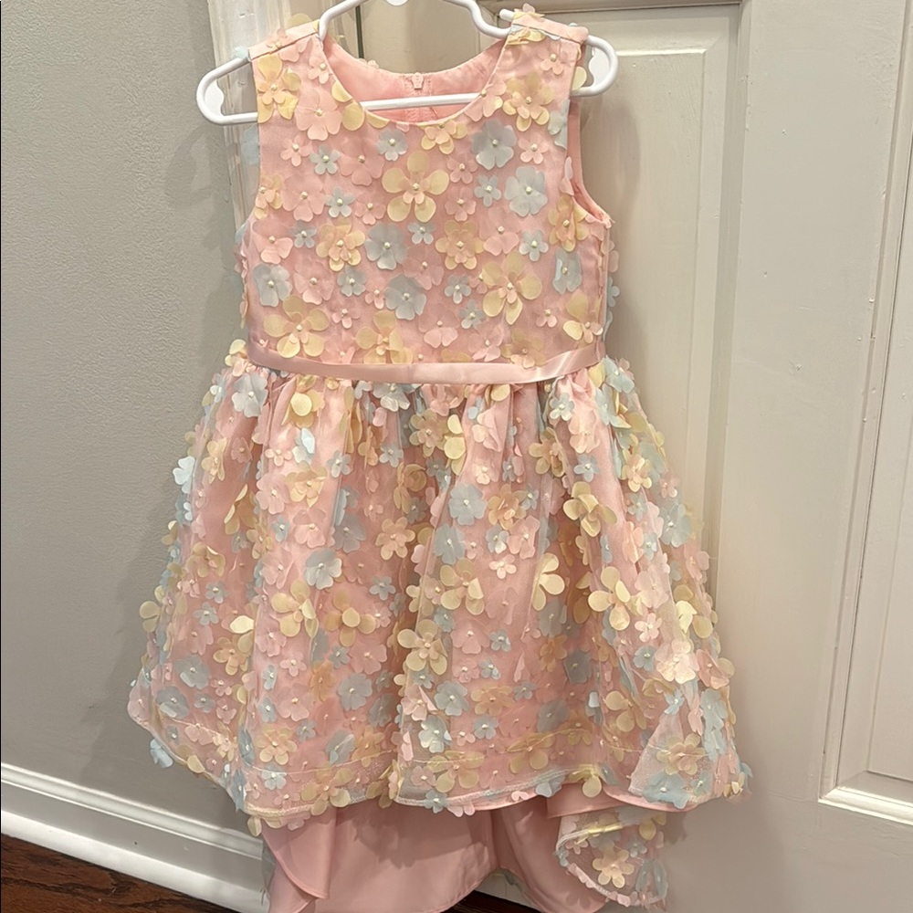 Pink Floral Dress